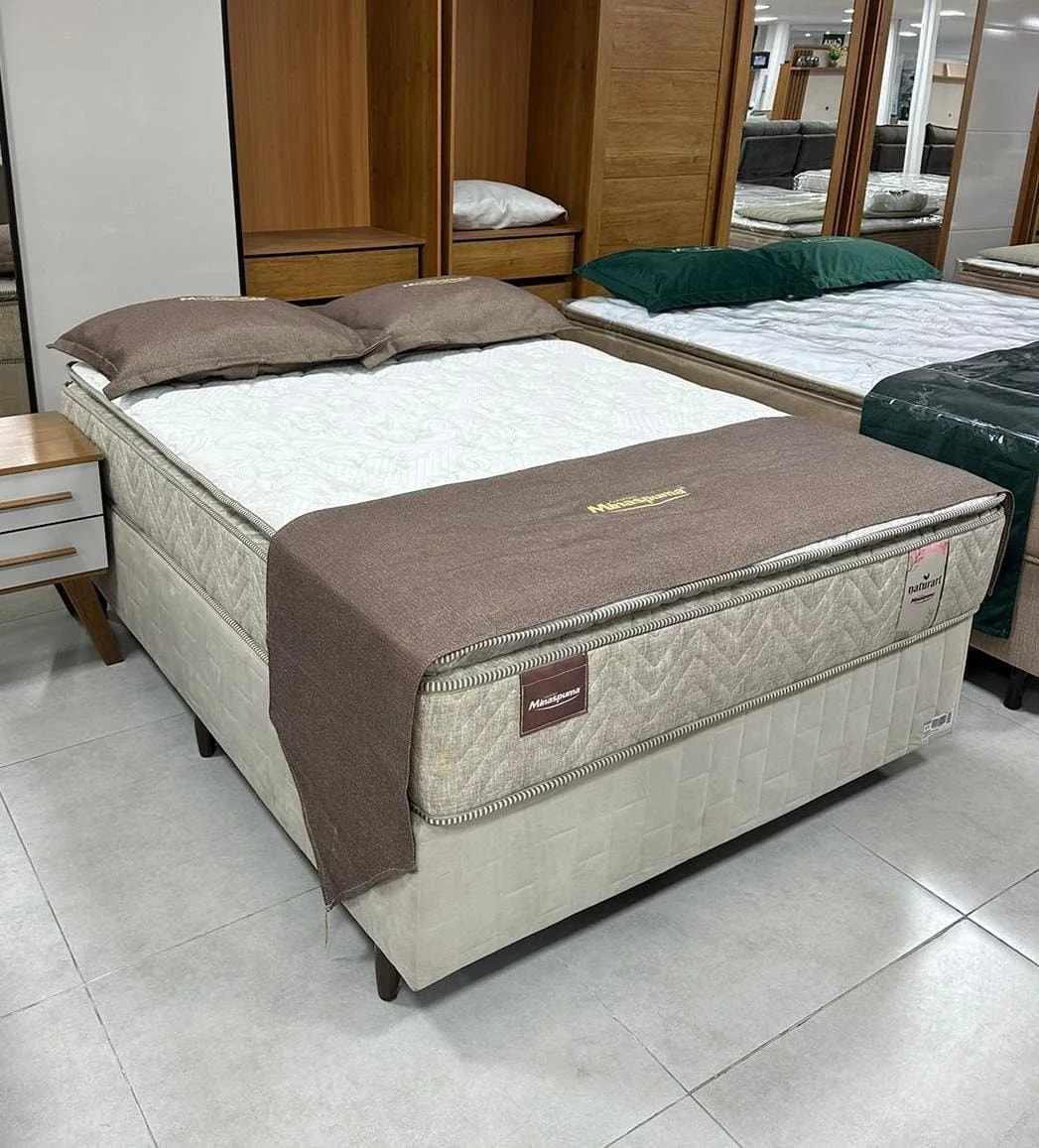 Conjunto Box e Colchão